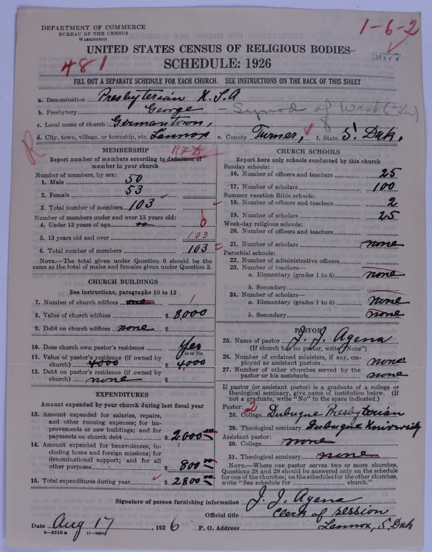 Scan of Presbyterian Church in the United States of America: 5677