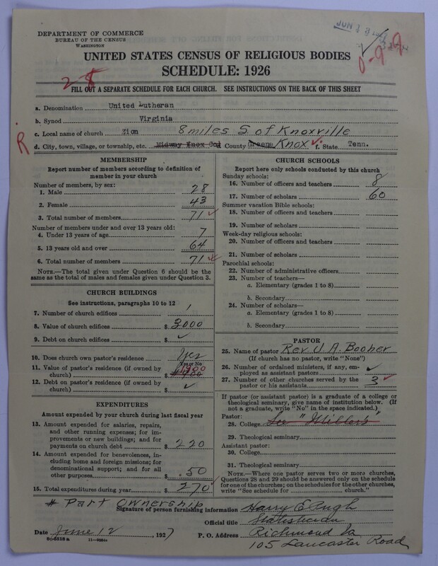 Scan of United Lutheran Church in America: 3478