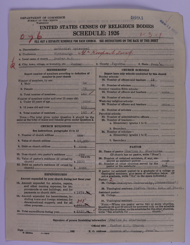 Scan of Methodist Episcopal Church: 4693