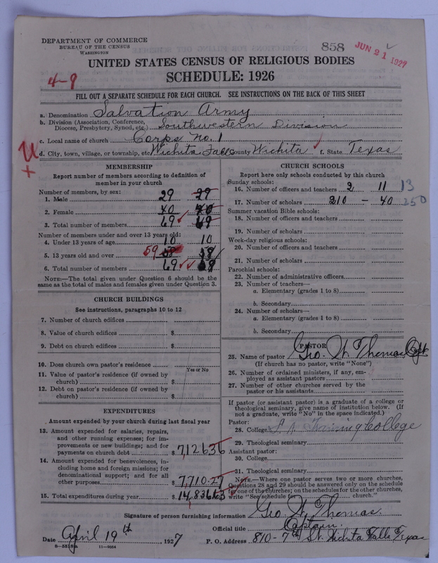 Scan of Salvation Army: 858