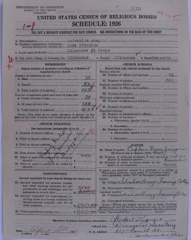 Scan of Salvation Army: 530