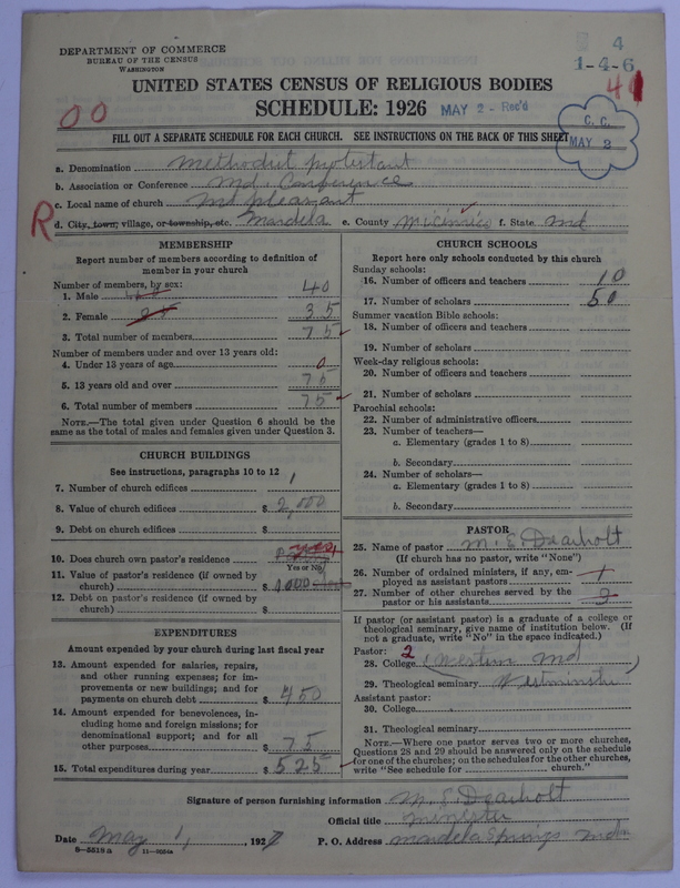 Scan of African Union Methodist Protestant Church: 41