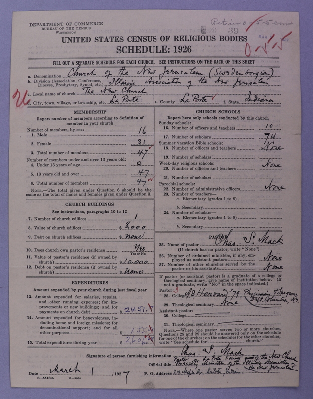 Scan of General Convention of the New Jerusalem in the United States of America: 39