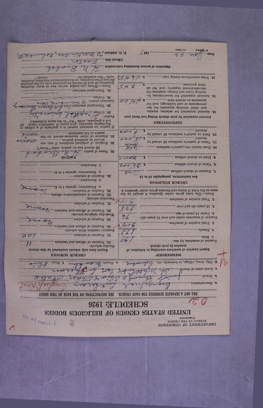 Scan of Synod of the Reformed Presbyterian Church of North America: 127