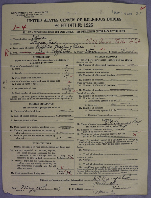 Scan of Lutheran Free Church: 115