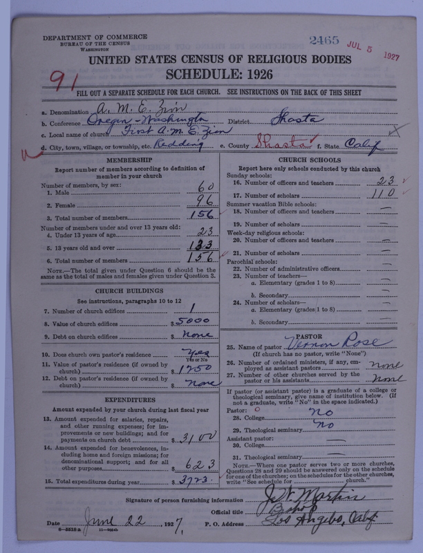 Scan of African Methodist Episcopal Zion Church: 2465
