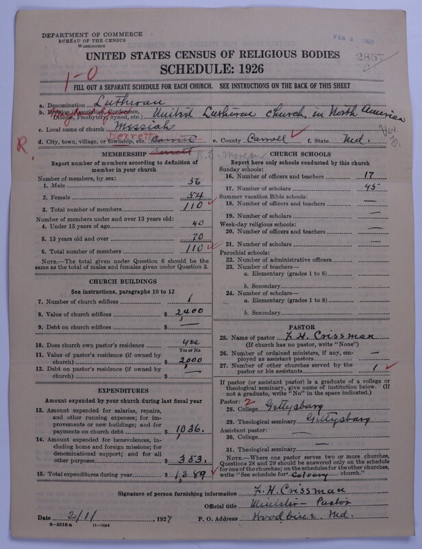 Scan of United Lutheran Church in America: 2857