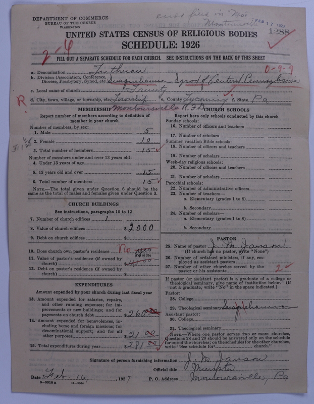 Scan of United Lutheran Church in America: 1288