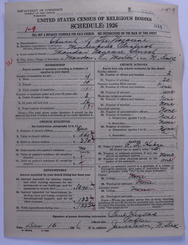 Scan of Church of the Nazarene: 541