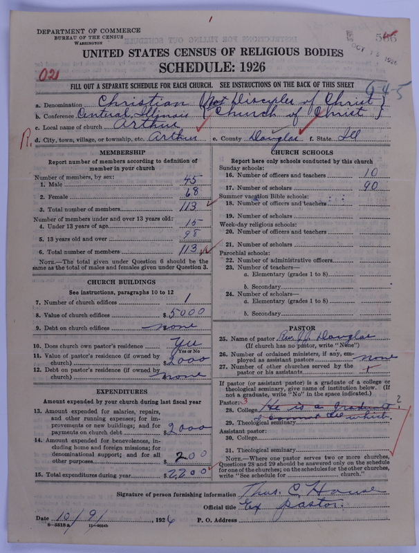 Scan of Christian Church (General Convention of the Christian Church): 566