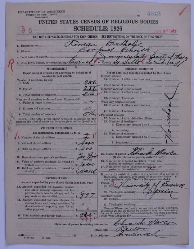 Scan of Roman Catholic Church: 4512