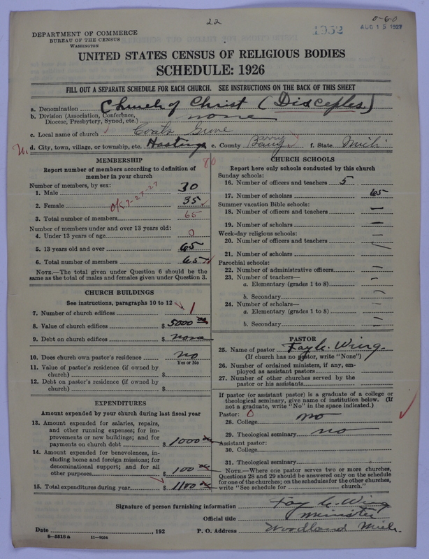 Scan of Disciples of Christ: 1952