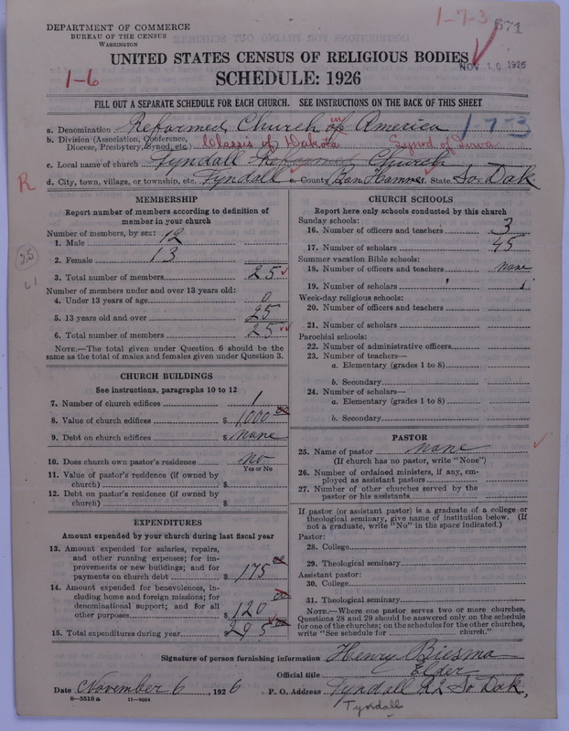 Scan of Reformed Church in America: 671
