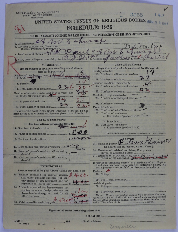 Scan of African Methodist Episcopal Church: 3565