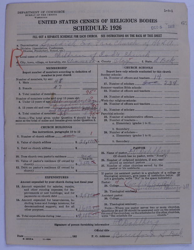 Scan of Swedish Evangelical Free Church of the United States of America: 67