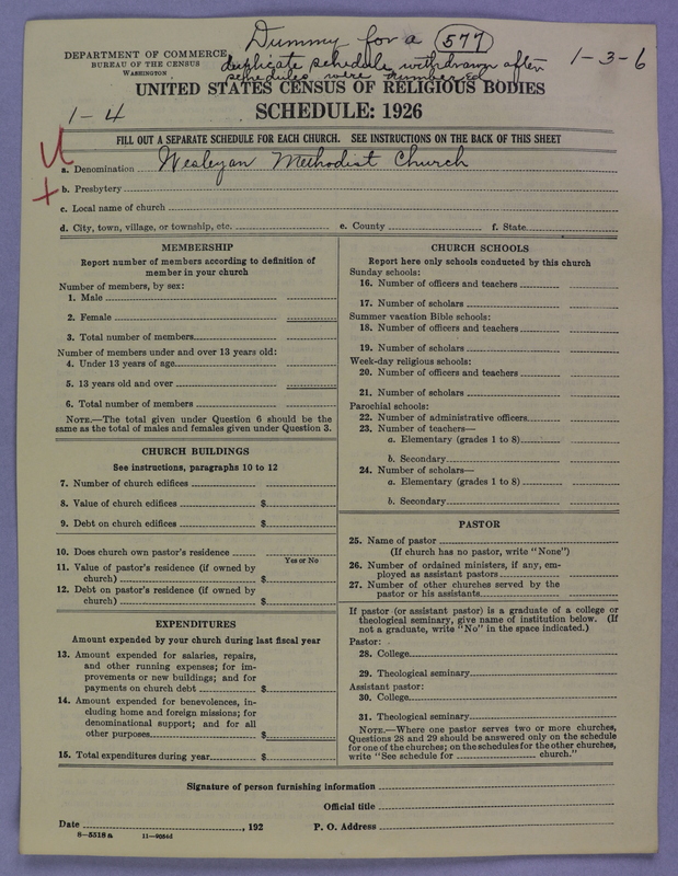 Scan of Wesleyan Methodist Connection (or Church) of America: 577