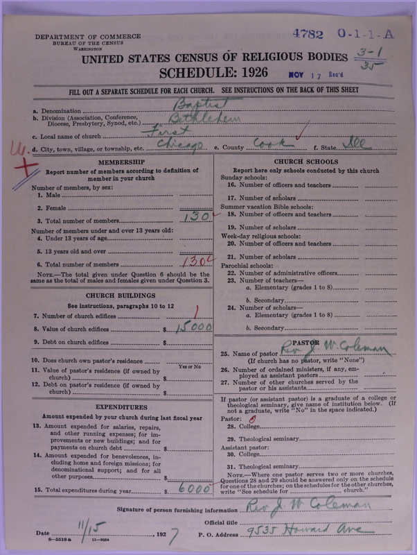 Scan of Negro Baptists: 4782
