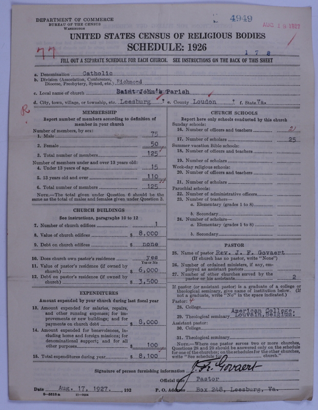 Scan of Roman Catholic Church: 4949
