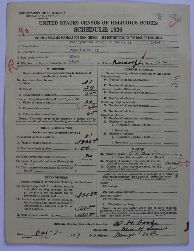 Scan of Presbyterian Church in the United States: 705