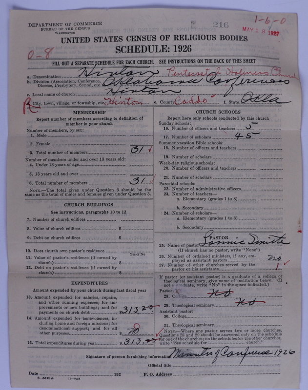 Scan of Pentecostal Holiness Church: 216