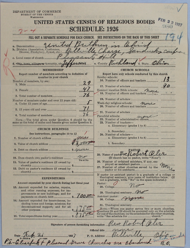 Scan of Church of the United Brethren in Christ: 980