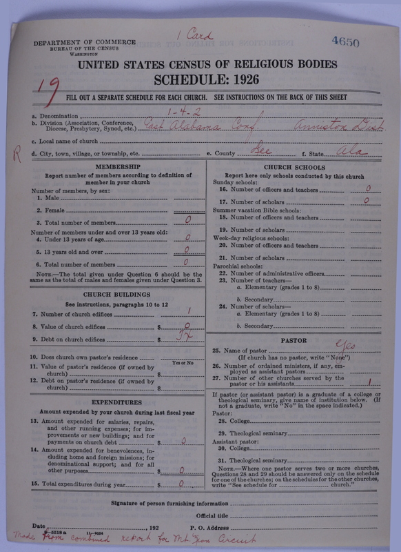 Scan of African Methodist Episcopal Church: 4650