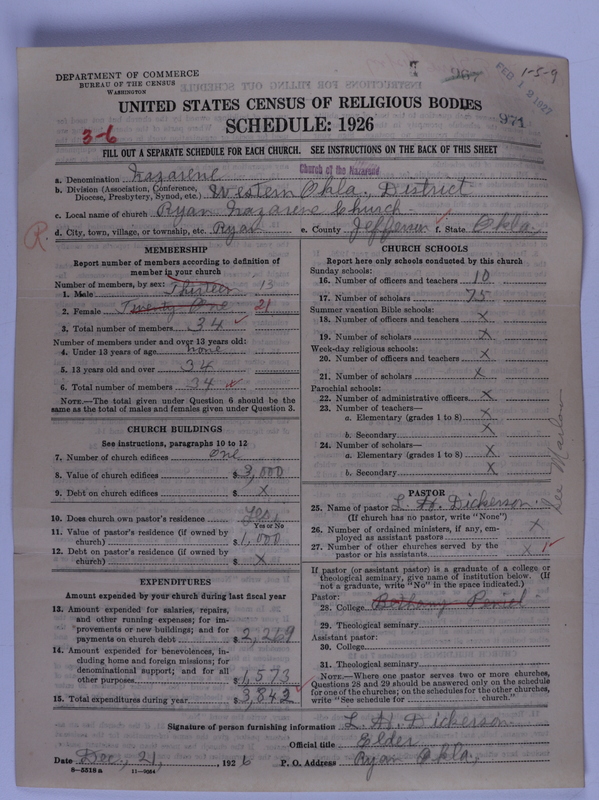 Scan of Church of the Nazarene: 971