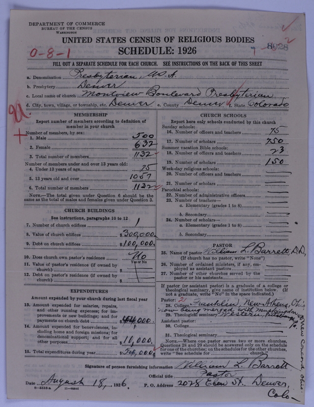 Scan of Presbyterian Church in the United States of America: 8028