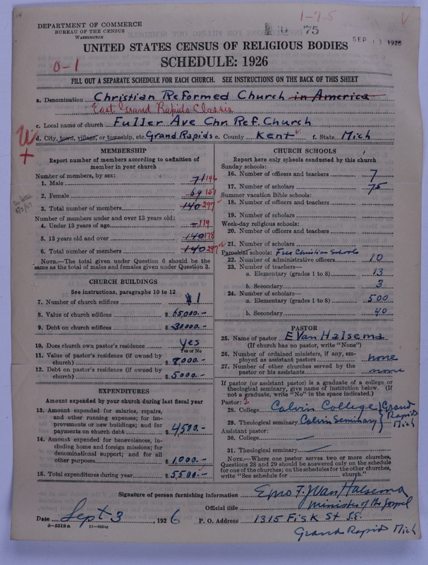 Scan of Christian Reformed Church: 75