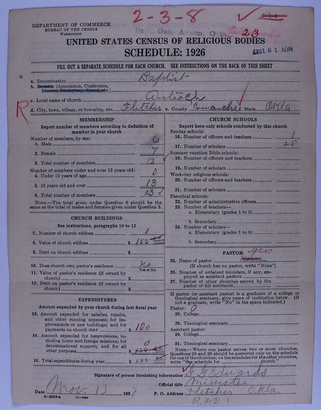 Scan of Missionary Baptist General Assembly of Oklahoma: 23