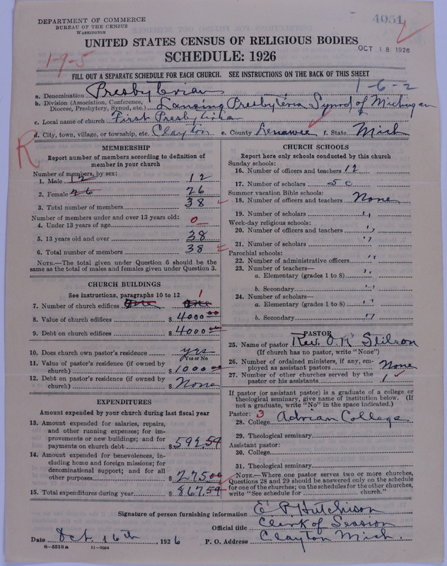 Scan of Presbyterian Church in the United States of America: 4051