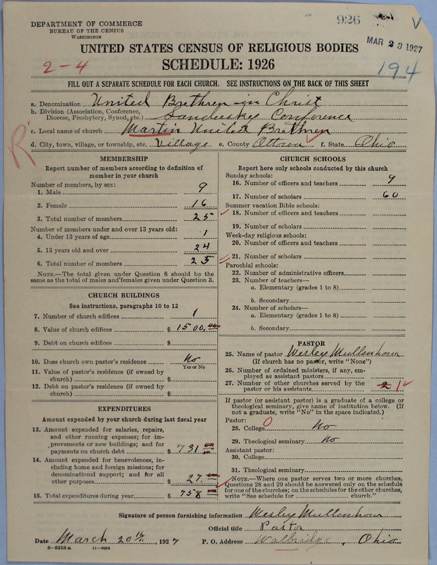 Scan of Church of the United Brethren in Christ: 926