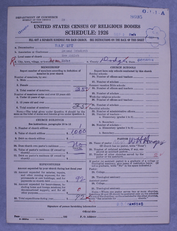 Scan of Negro Baptists: 8695