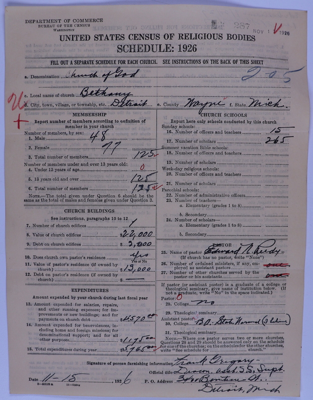 Scan of Church of God (Headquarters, Anderson, Ind.): 287