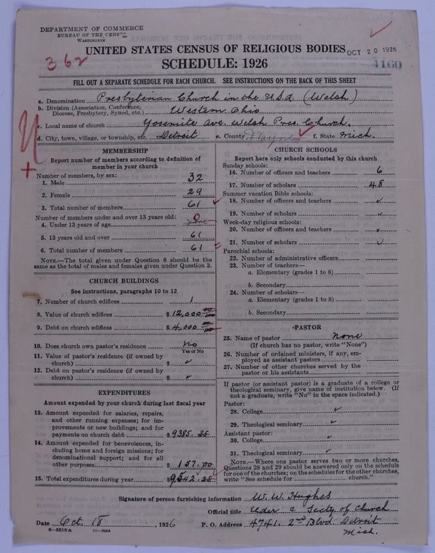Scan of Presbyterian Church in the United States of America: 4160