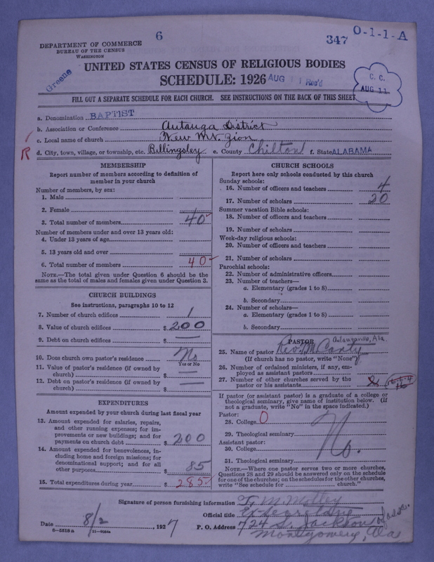 Scan of Negro Baptists: 347