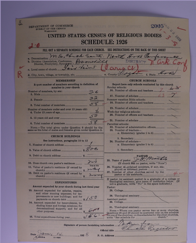 Scan of Methodist Episcopal Church, South: 2005