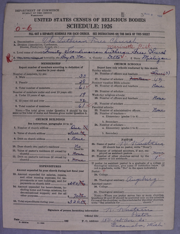 Scan of Lutheran Free Church: 5
