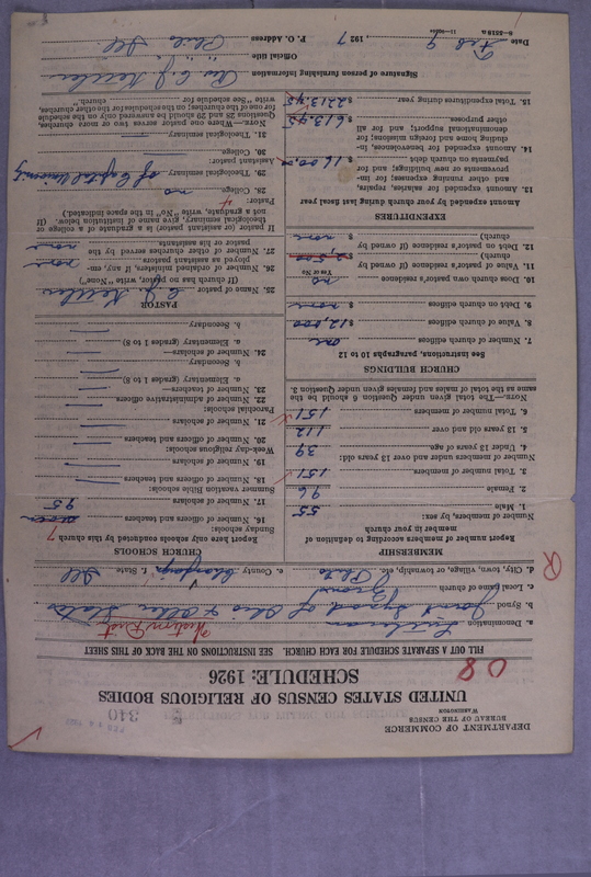 Scan of Synod of the Reformed Presbyterian Church of North America: 340