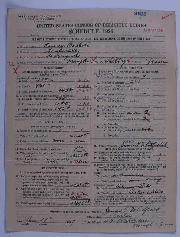 Scan of Roman Catholic Church: 9122