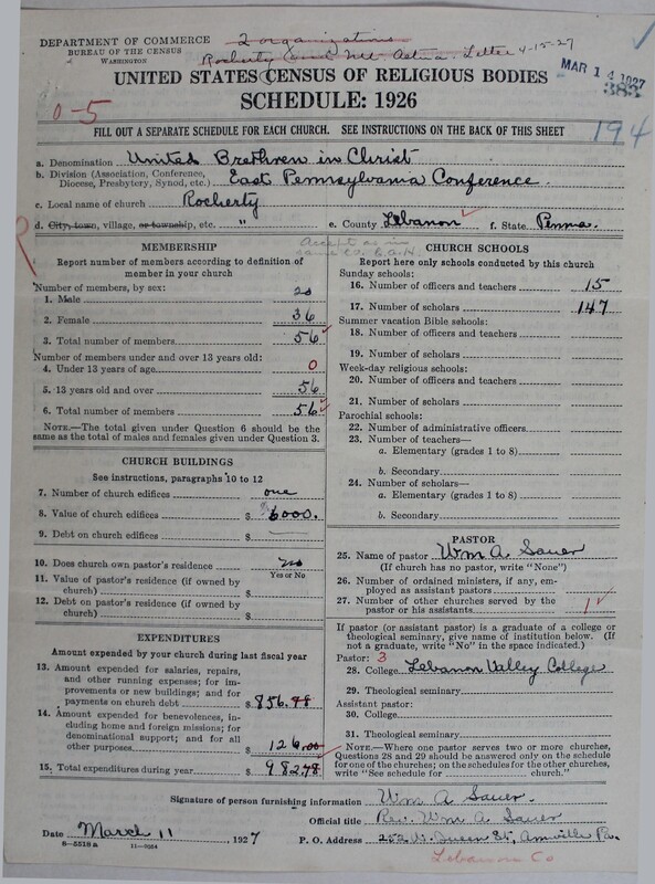 Scan of Church of the United Brethren in Christ: 383