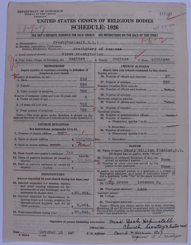 Scan of Presbyterian Church in the United States of America: 4099