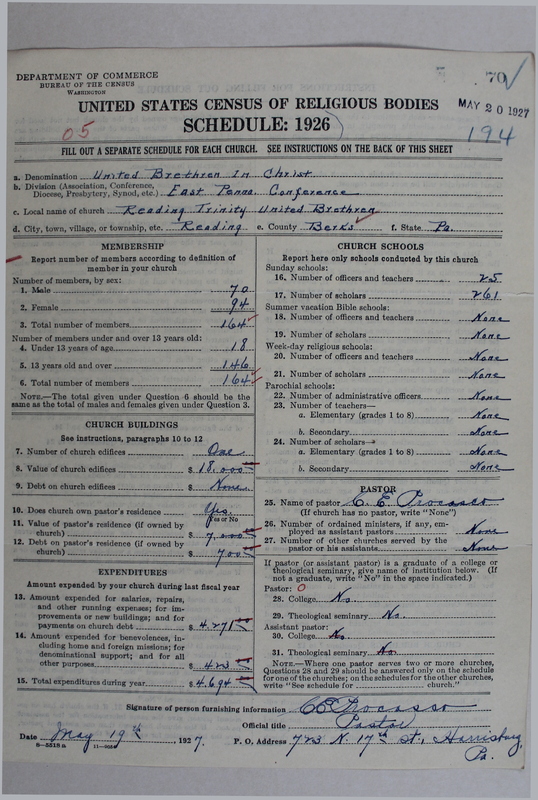 Scan of Church of the United Brethren in Christ: 70
