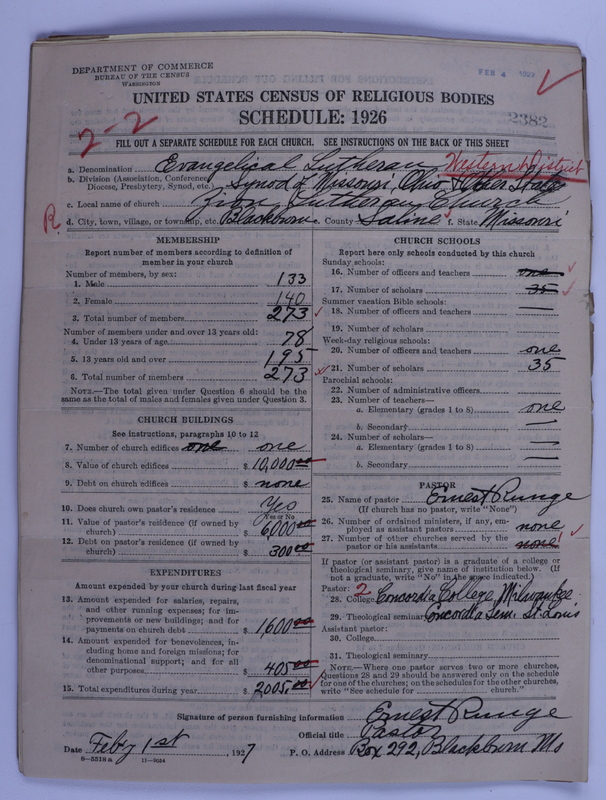 Scan of Evangelical Lutheran Synodical Conference of America: Evangelical Lutheran Synod of Missouri, Ohio, and Other States: 2382