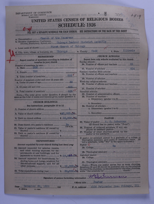 Scan of Church of the Nazarene: 309