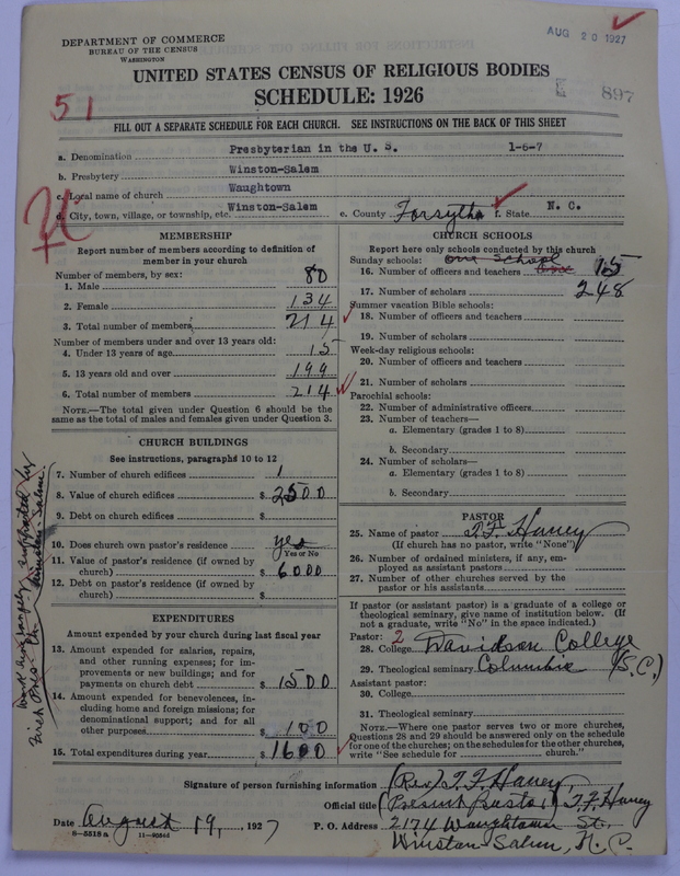 Scan of Presbyterian Church in the United States: 897