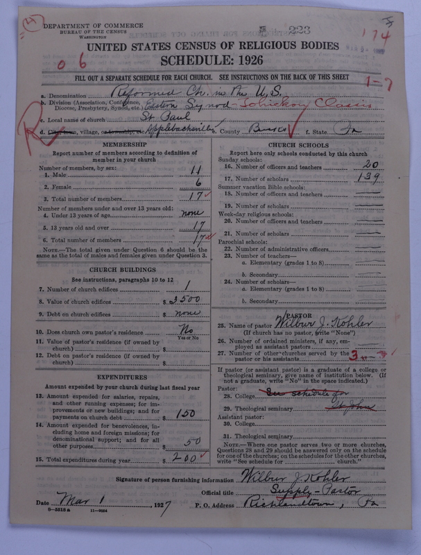 Scan of Reformed Church in the United States: 223
