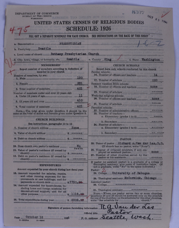 Scan of Presbyterian Church in the United States of America: 8307