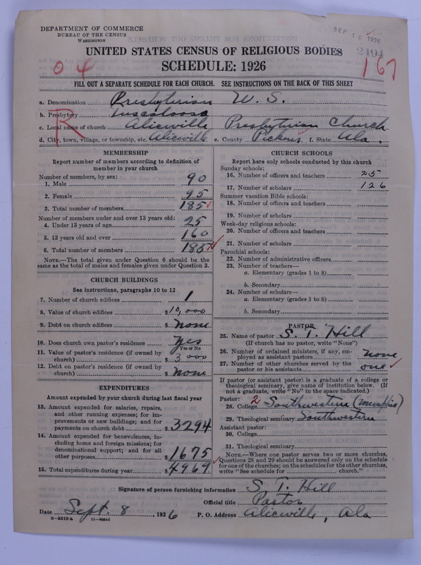 Scan of Presbyterian Church in the United States: 2494