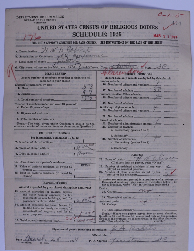 Scan of Free Will Baptists: 474